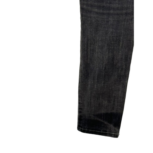 Express Women's Jeans Skinny Mid-Rise Ultra Hyper Stretch Denim Gray Size Medium - Picture 7 of 11